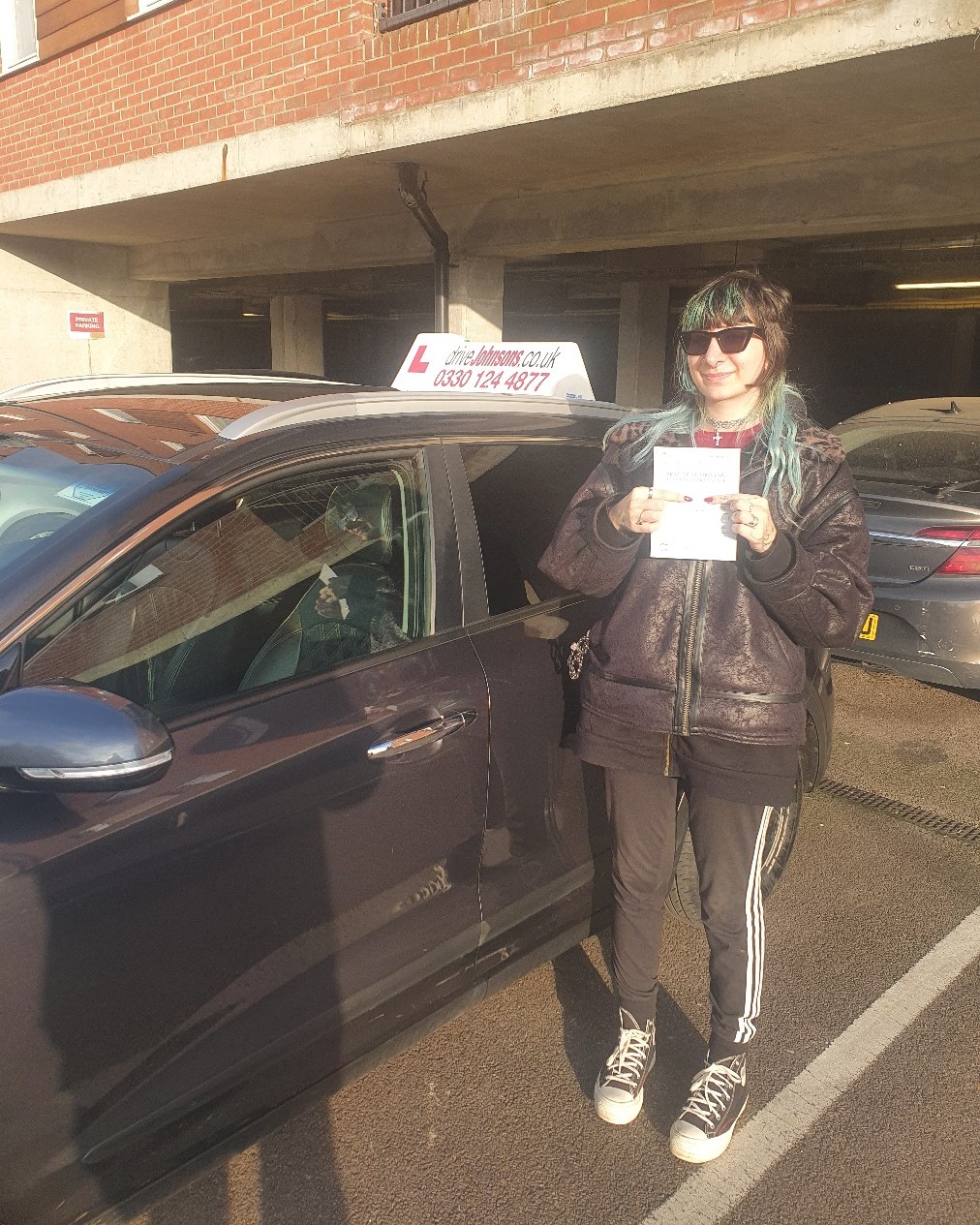 driving test pass photo of Buse Lewis