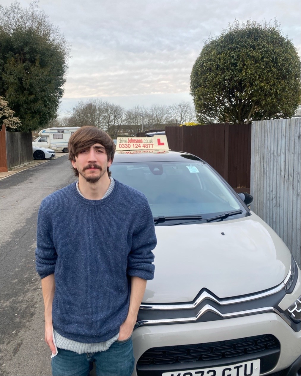 driving test pass photo of James Paget