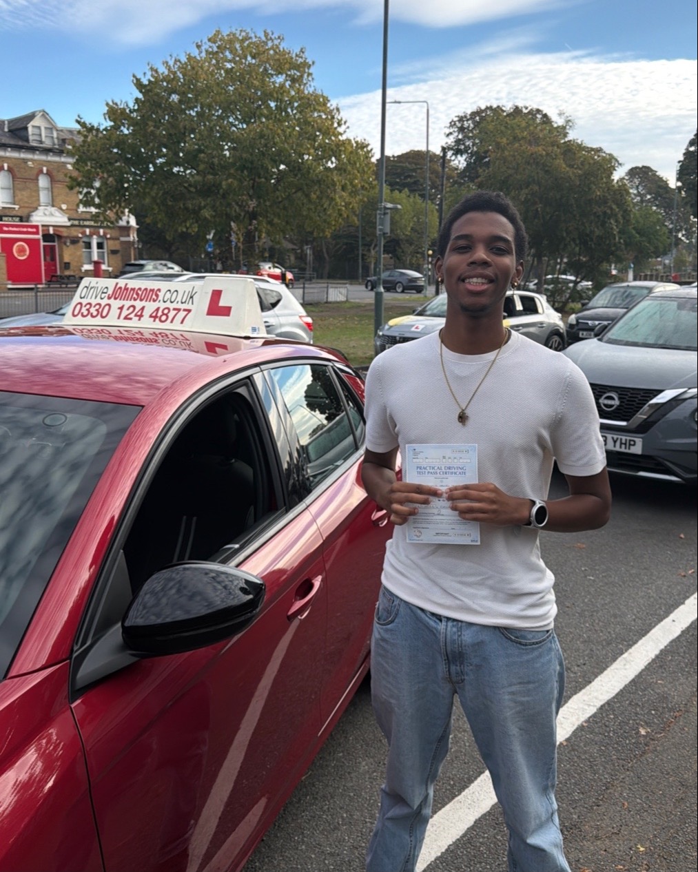 driving test pass photo of Ioannis Magalhaes