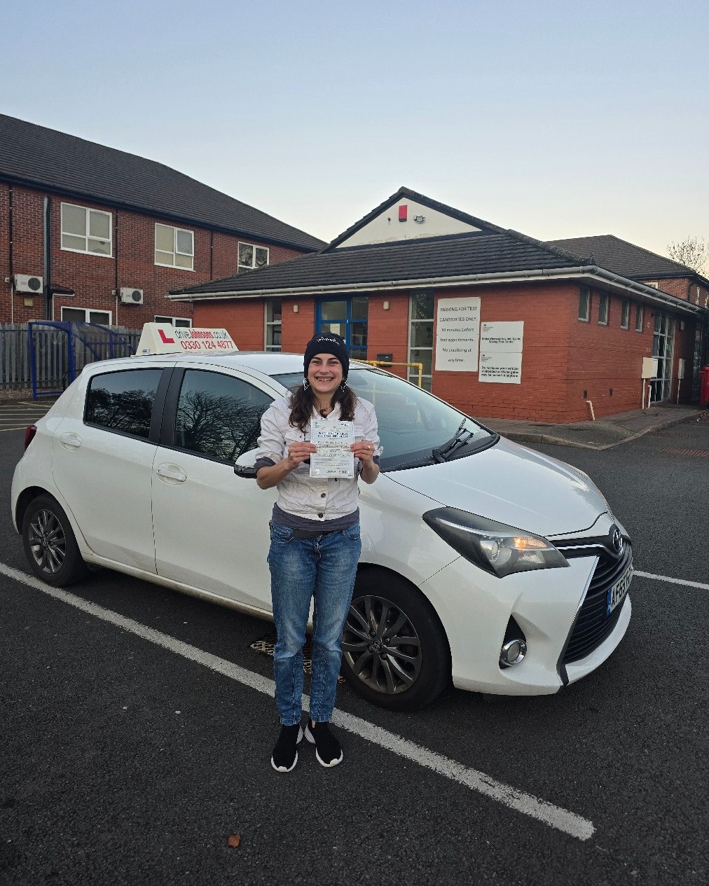 driving test pass photo of Rosa Dilling