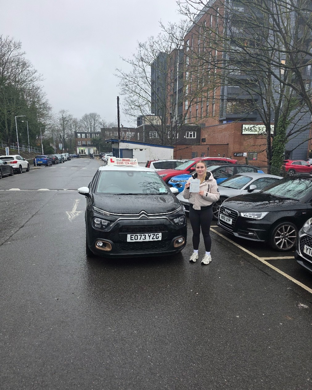 driving test pass photo of Liberty Harnwell