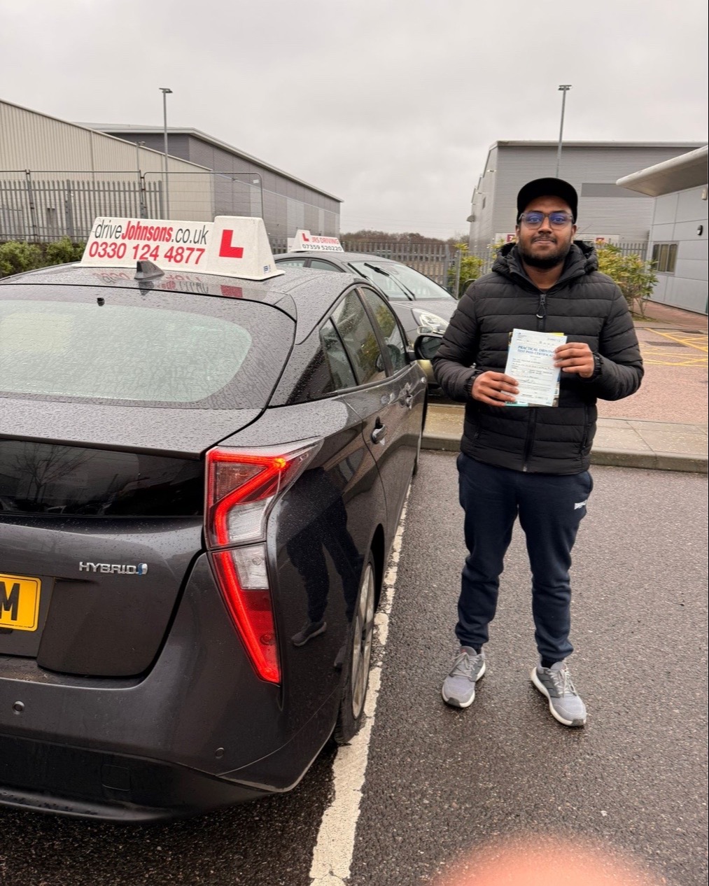 driving test pass photo of MD.Ashikur Rahman