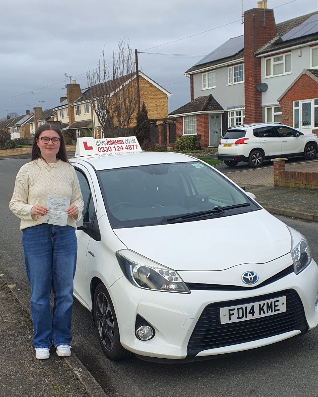 driving test pass photo of Emily Matthews
